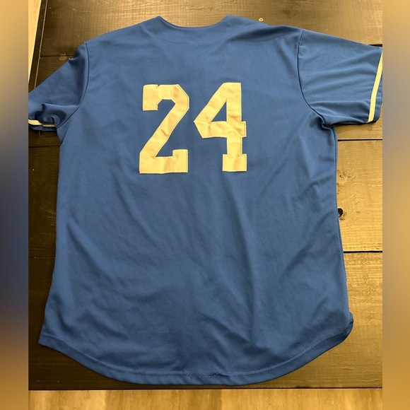 Blue Mamba Jersey with Red and White Accents - Picture 2 of 2